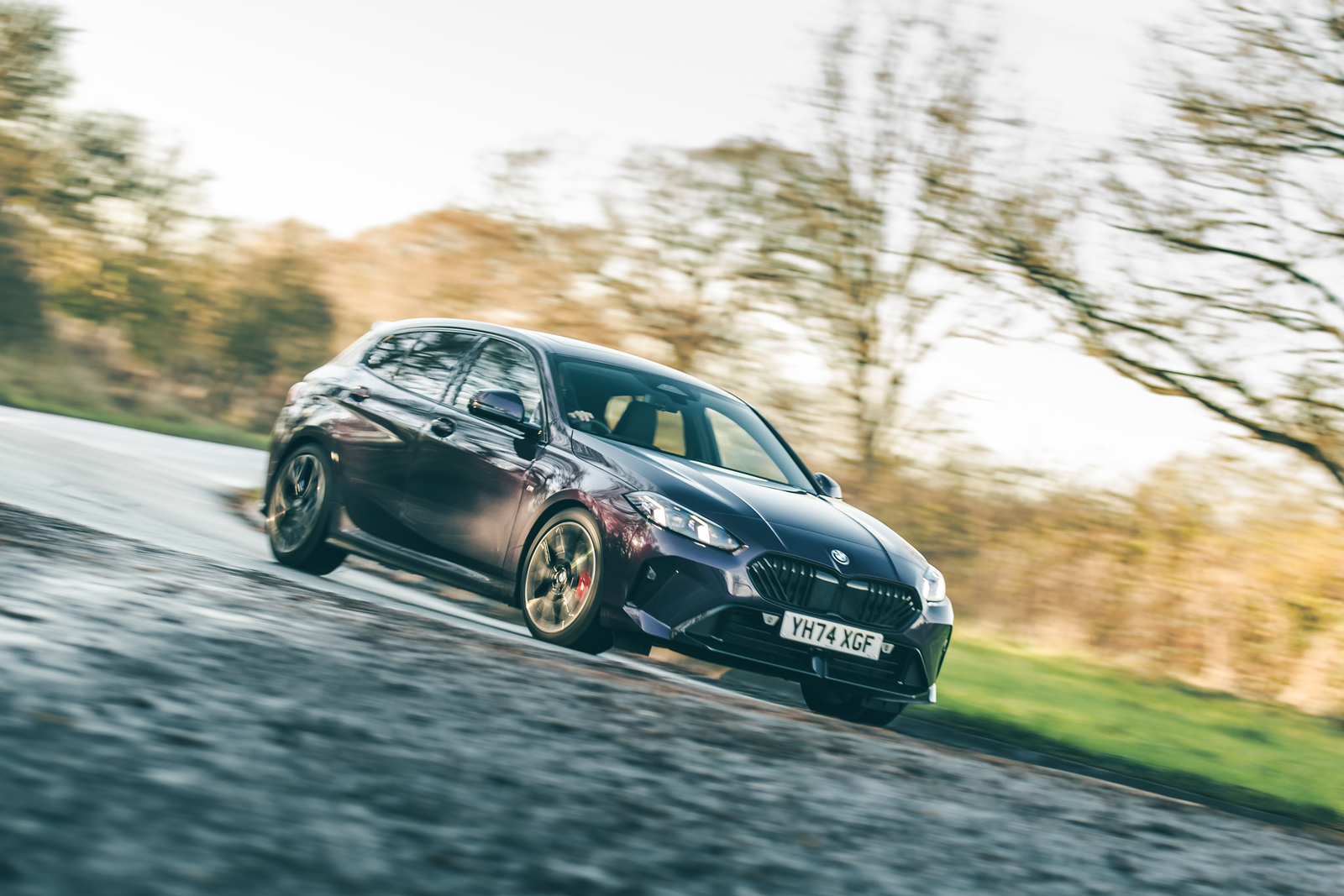 BMW 1 Series cornering