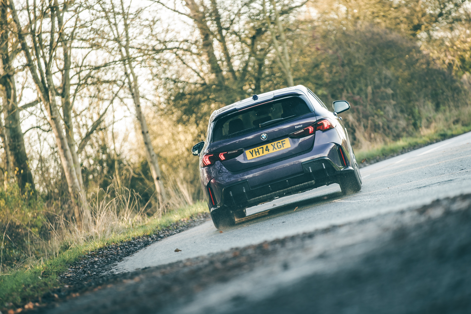 BMW 1 Series rear cornering
