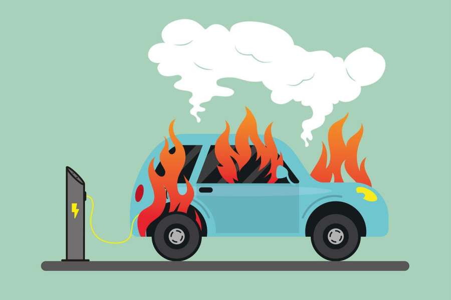 EV fire