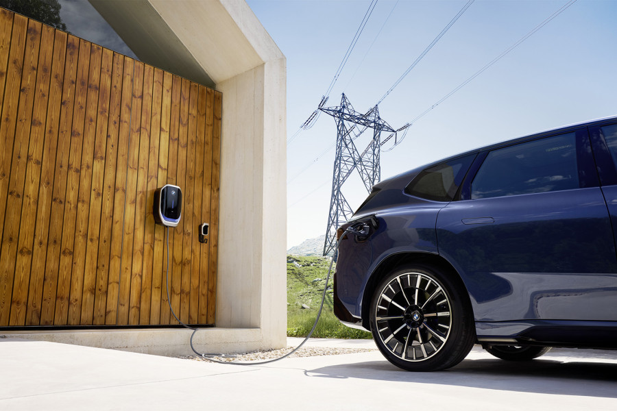 BMW iX3 vehicle to grid