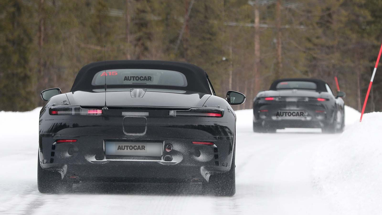 Porsche Cayman and Boxster EVs